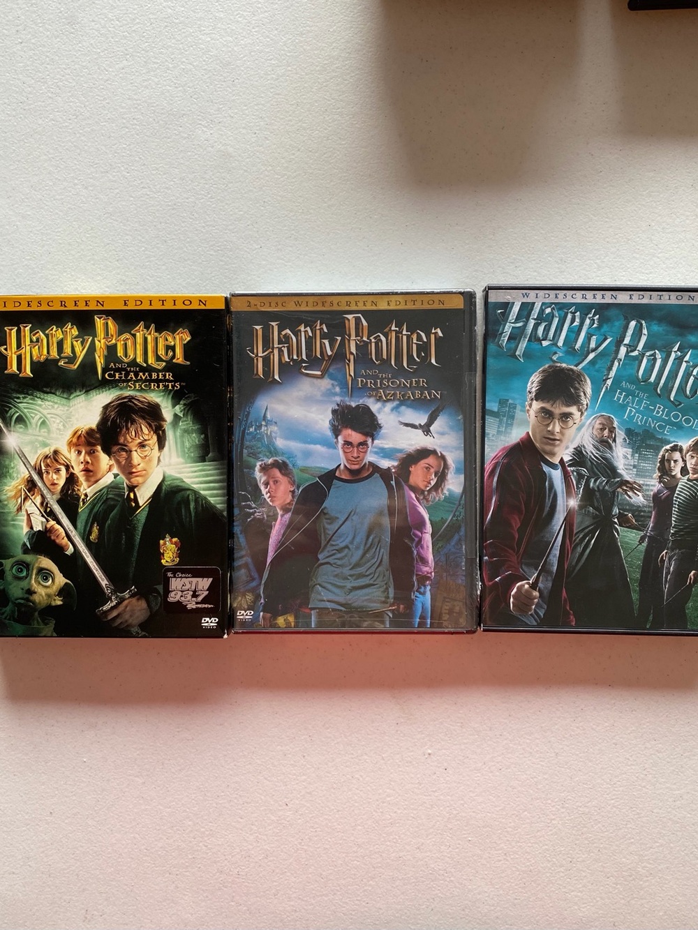 Harry Potter - 3 Iconic DVDs of the Series